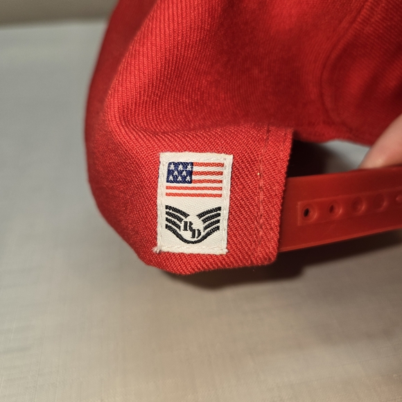 NASA Red Baseball Cap - Picture 3 of 7